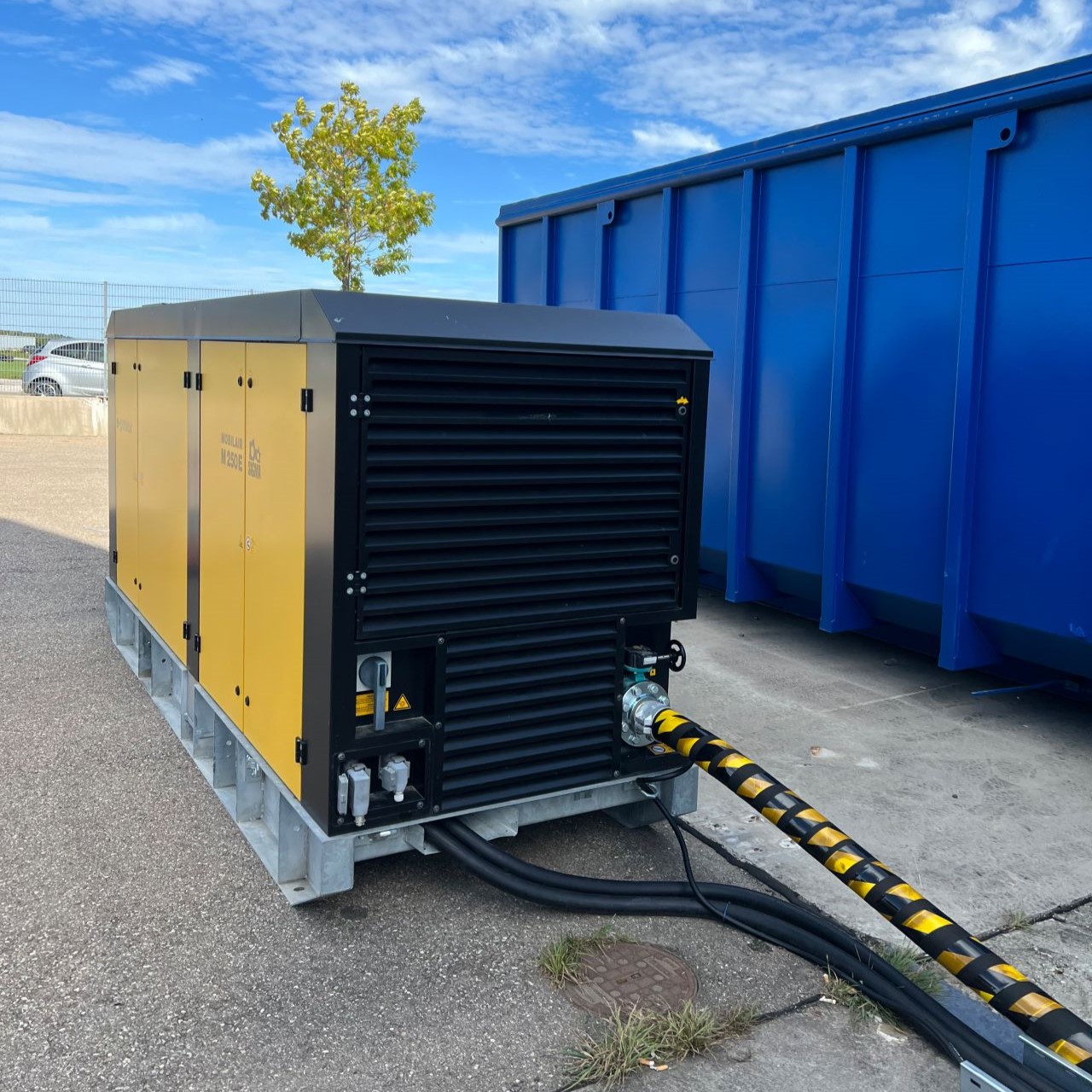 Mietanlagen von ABD Druckluft